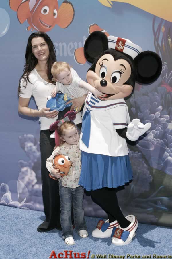 Brooke Shields con Minnie