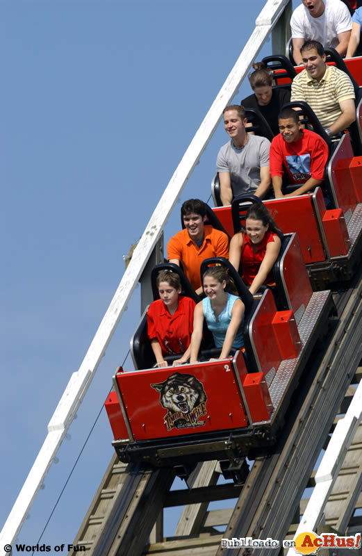 Timber Wolf Roller Coaster