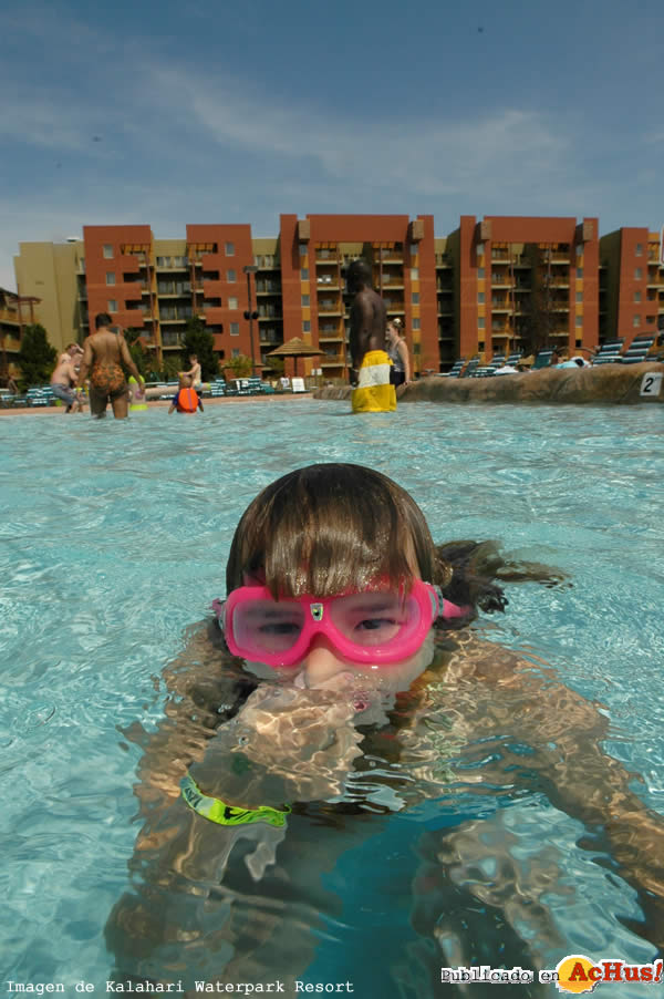 Girl Swimming Outside